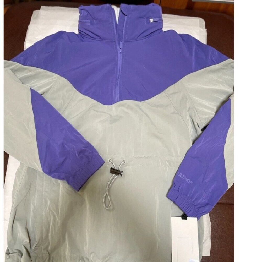 Lululemon Sz 6 Women’s Evergreen Anorak Jacket Sz Seal/Berry